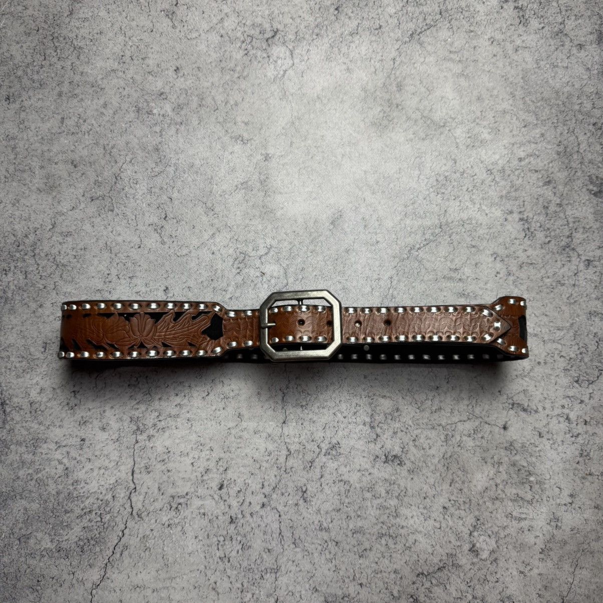 Dsquared2 NEW Rare DSQUARED2 Vintage Leather Belt Size ONE SIZE - 2 Thumbnail