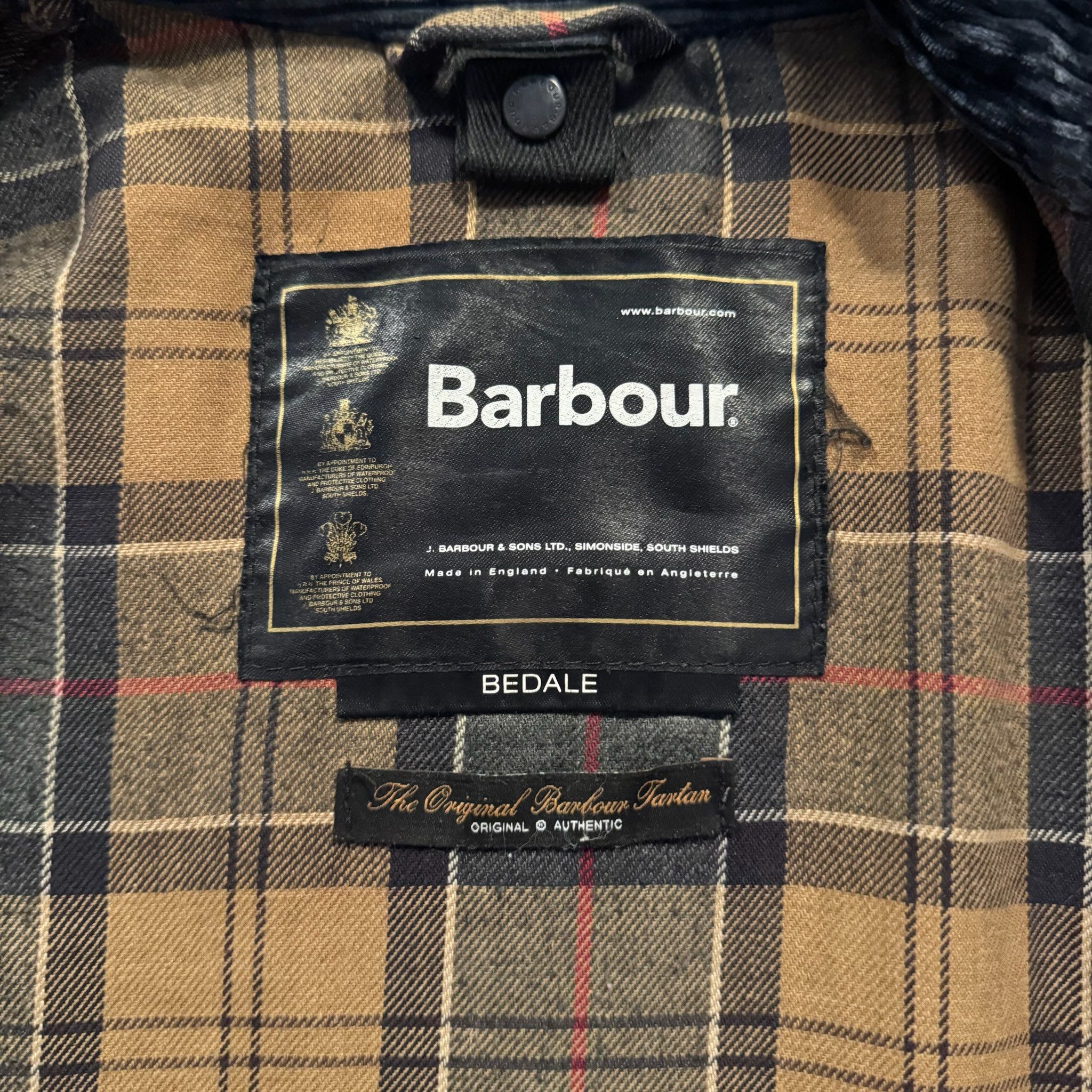 Barbour Barbour Bedale Waxed Blue Jacket Size US M / EU 48-50 / 2 - 3 Thumbnail