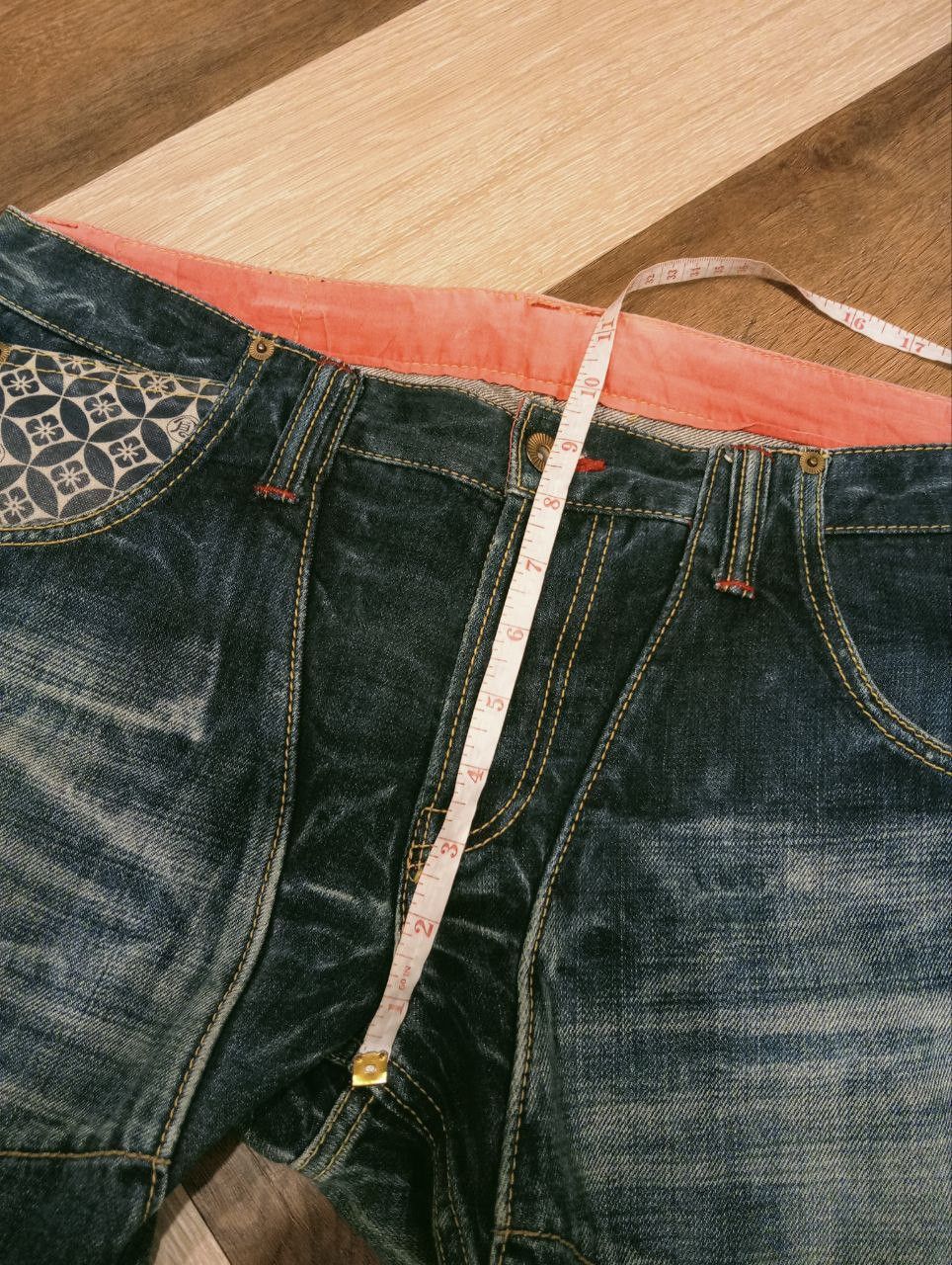 Eternal ETERNAL JAPAN DISTRESSED STYLE JEANS Size US 34 / EU 50 - 14 Thumbnail