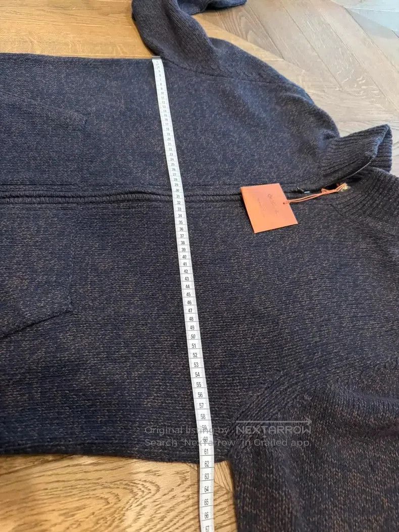 Loro Piana Loro Piana Men's Full-Zip Cashmere Sweater. Size US XXL / EU 58 / 5 - 6 Thumbnail