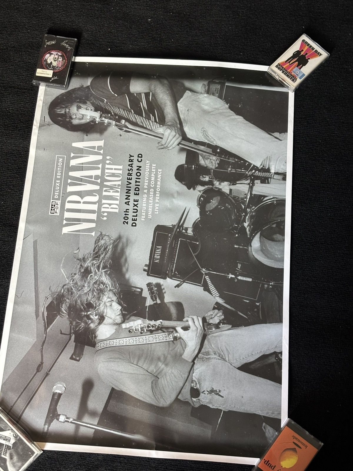 Nirvana × Vintage Nirvana 20th Bleach Anniversary Promo Posters Size ONE SIZE - 3 Thumbnail
