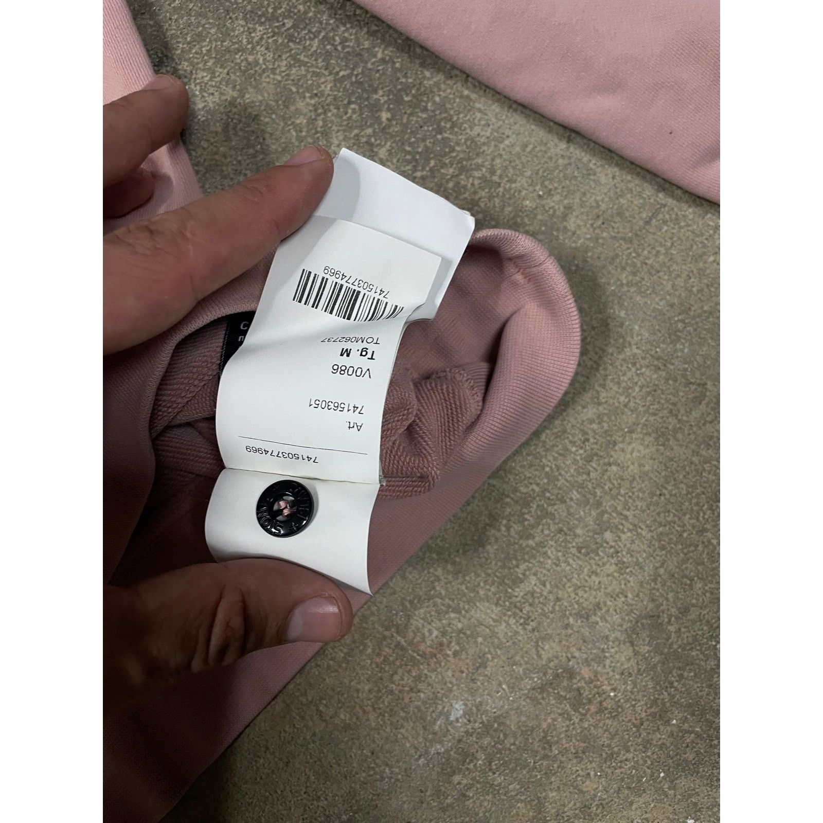 Stone Island Stone Island Crewneck Peach Used Medium Size US M / EU 48-50 / 2 - 8 Thumbnail