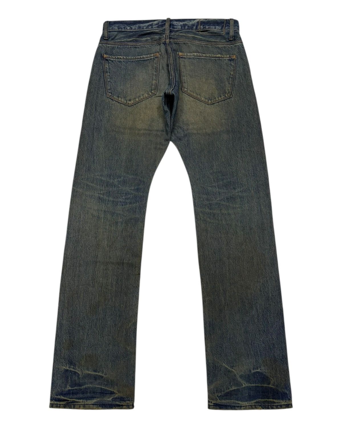 If Six Was Nine 🔥VINTAGE RUSH HOUR MUD WASH DISTRESSED DENIM JEANS Size US 30 / EU 46 - 2 Thumbnail