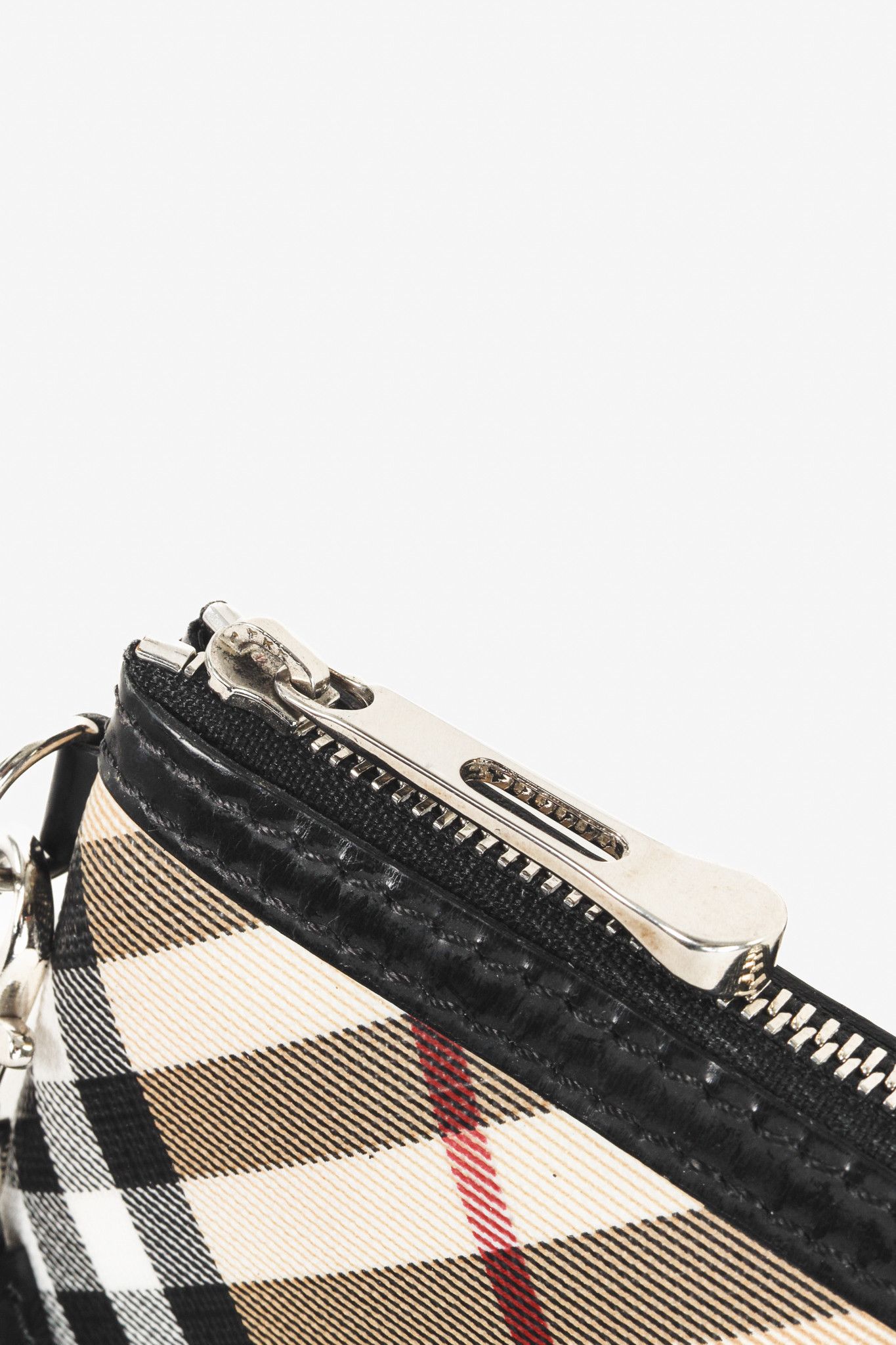 Burberry Burberry Basic Nova Check Flat Pouch Wristlet Size ONE SIZE - 6 Thumbnail