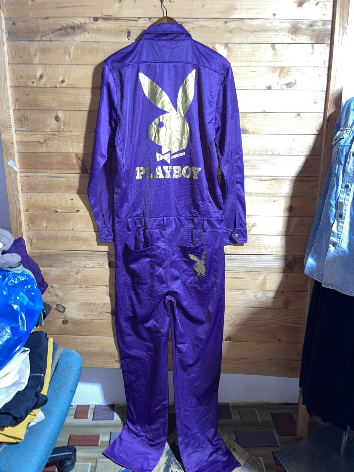 Playboy Vintage Playboy coveralls big logo Size US 34 / EU 50 - 1 Thumbnail