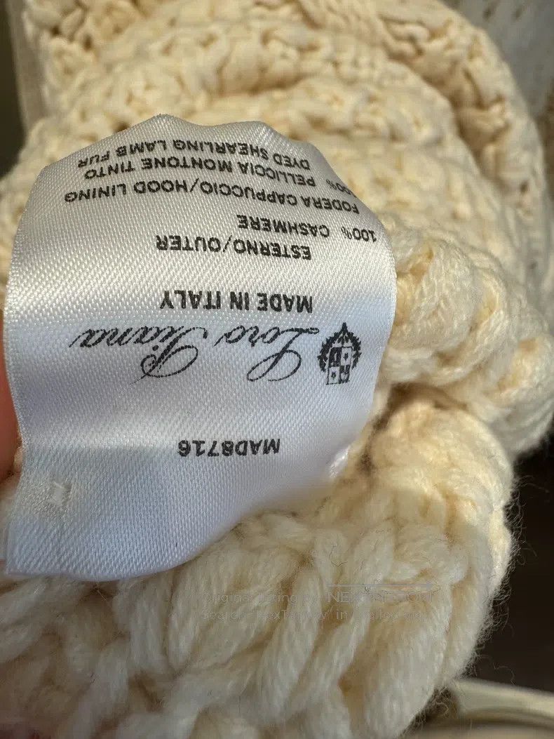 Loro Piana Loro Piana Ivory White Cashmere Hooded Jacket Size S / US 4 / IT 40 - 8 Thumbnail