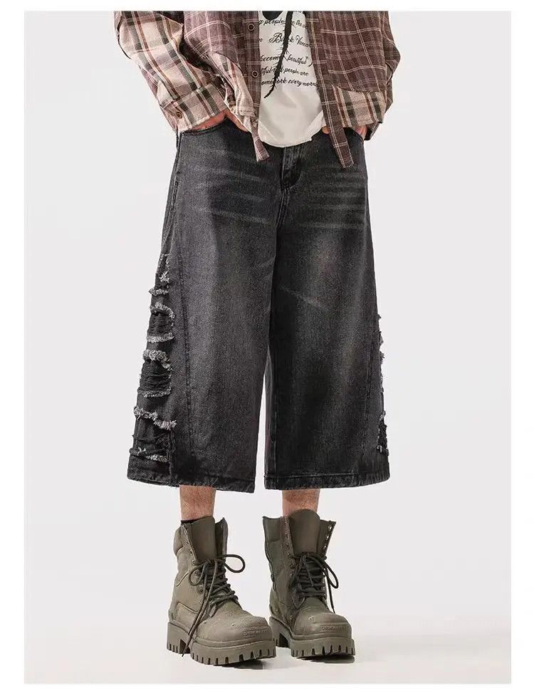 Designer × Japanese Brand Vintage Casual Loose Harajuku Shorts Size US 32 / EU 48 - 3 Thumbnail