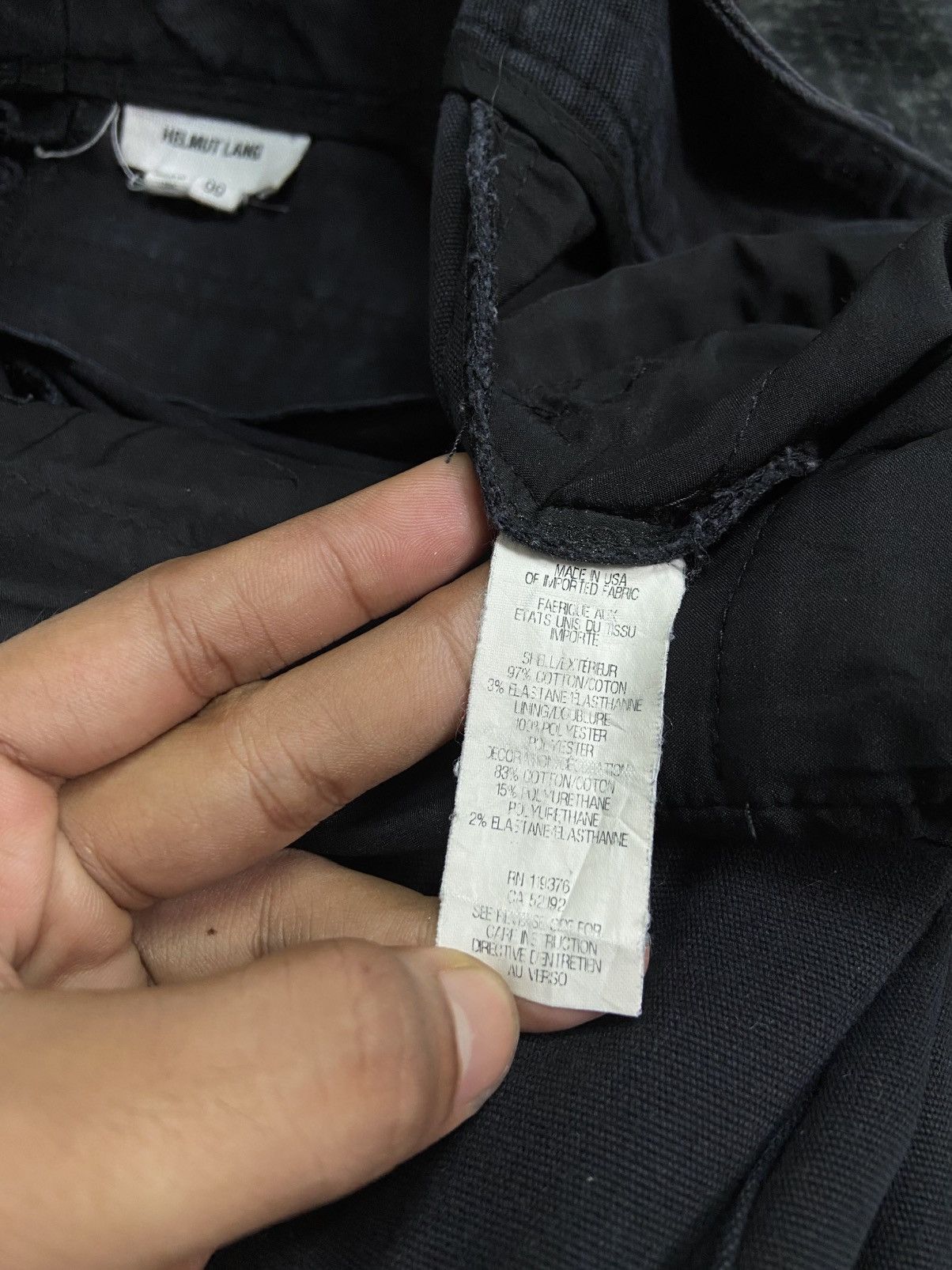 Helmut Lang 2000s Helmut Lang Slim Straight Trousers Size 24" / US 00 / IT 34 - 6 Thumbnail