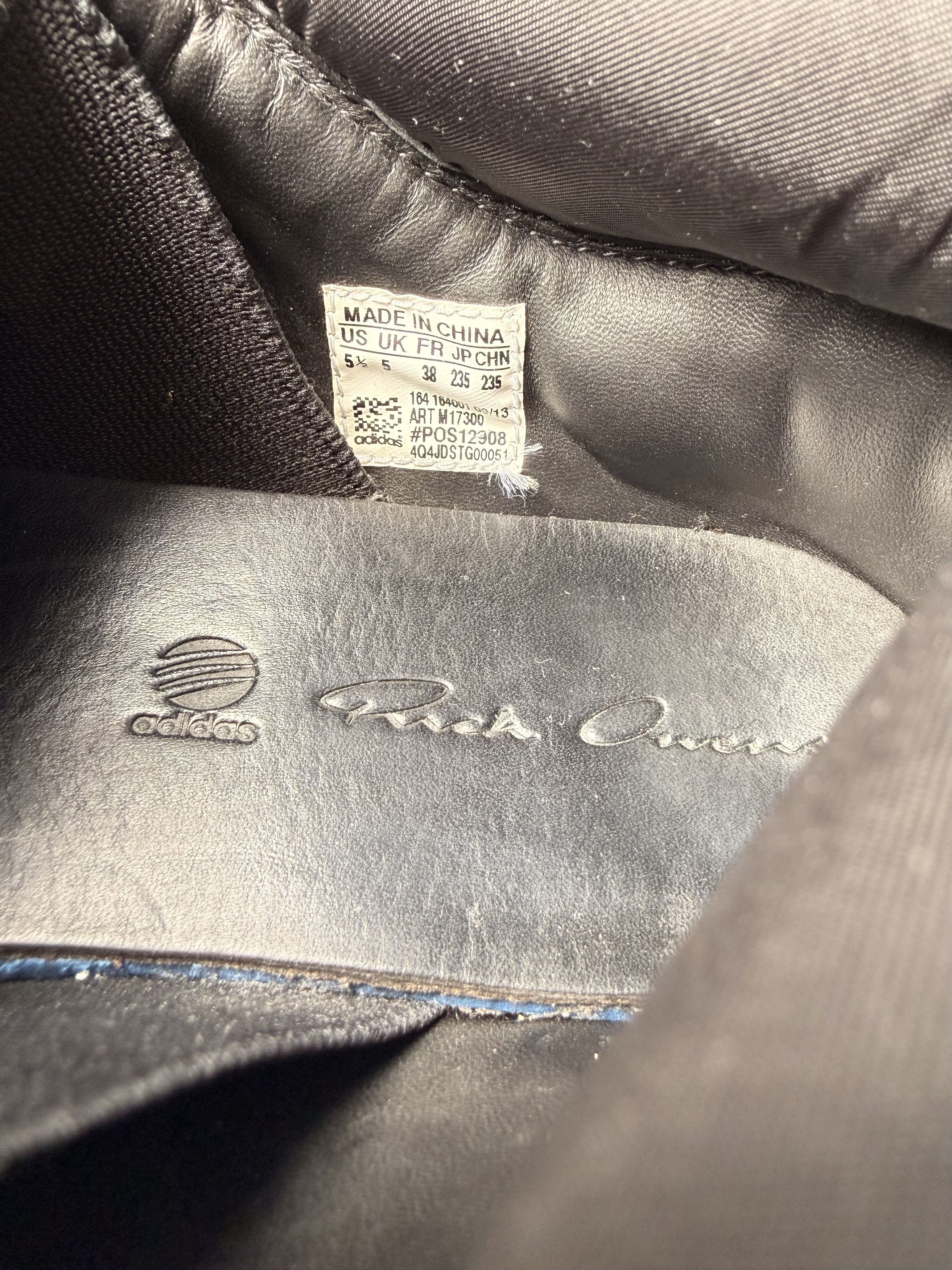 Adidas × Rick Owens Rick Owens x Adidas RO Runner Size US 7 / IT 37 - 6 Thumbnail