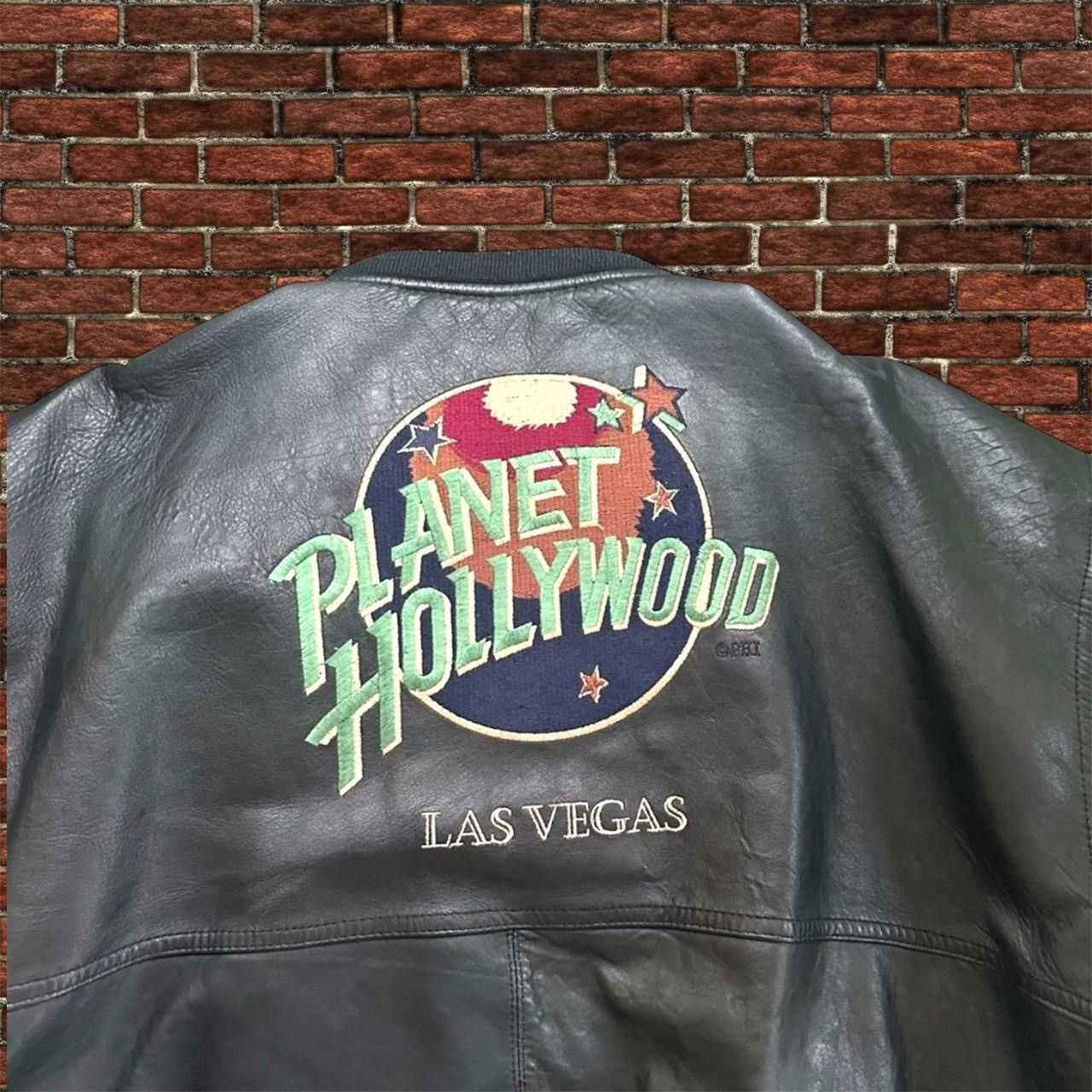 Planet Hollywood Vintage Planet Hollywood leather jacket Size US XL / EU 56 / 4 - 4 Thumbnail