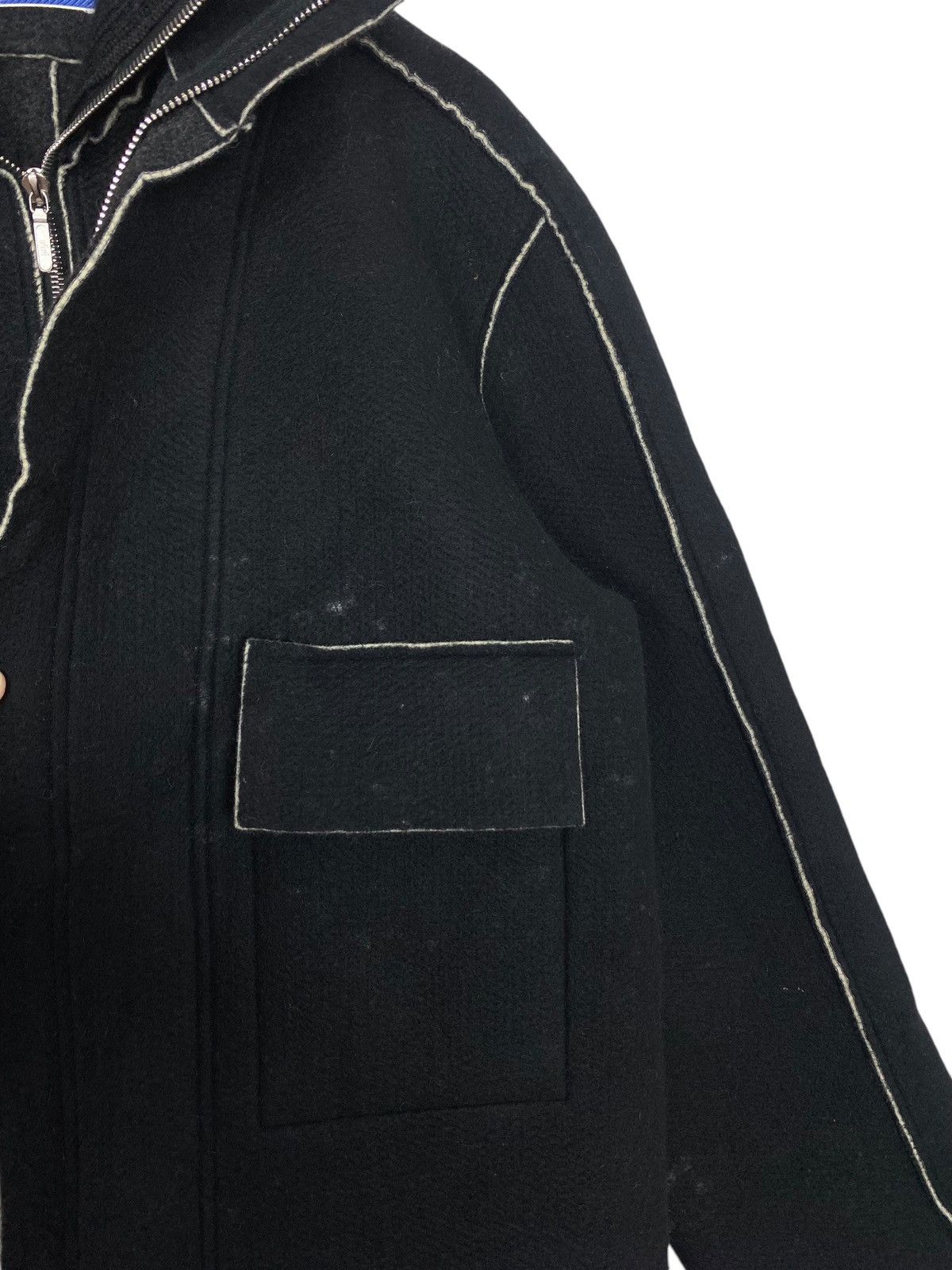 Number (N)ine Vtg 90’s NUMBER (N)INE Wool Coat Blue Tag Made in Japan Size US M / EU 48-50 / 2 - 13 Thumbnail
