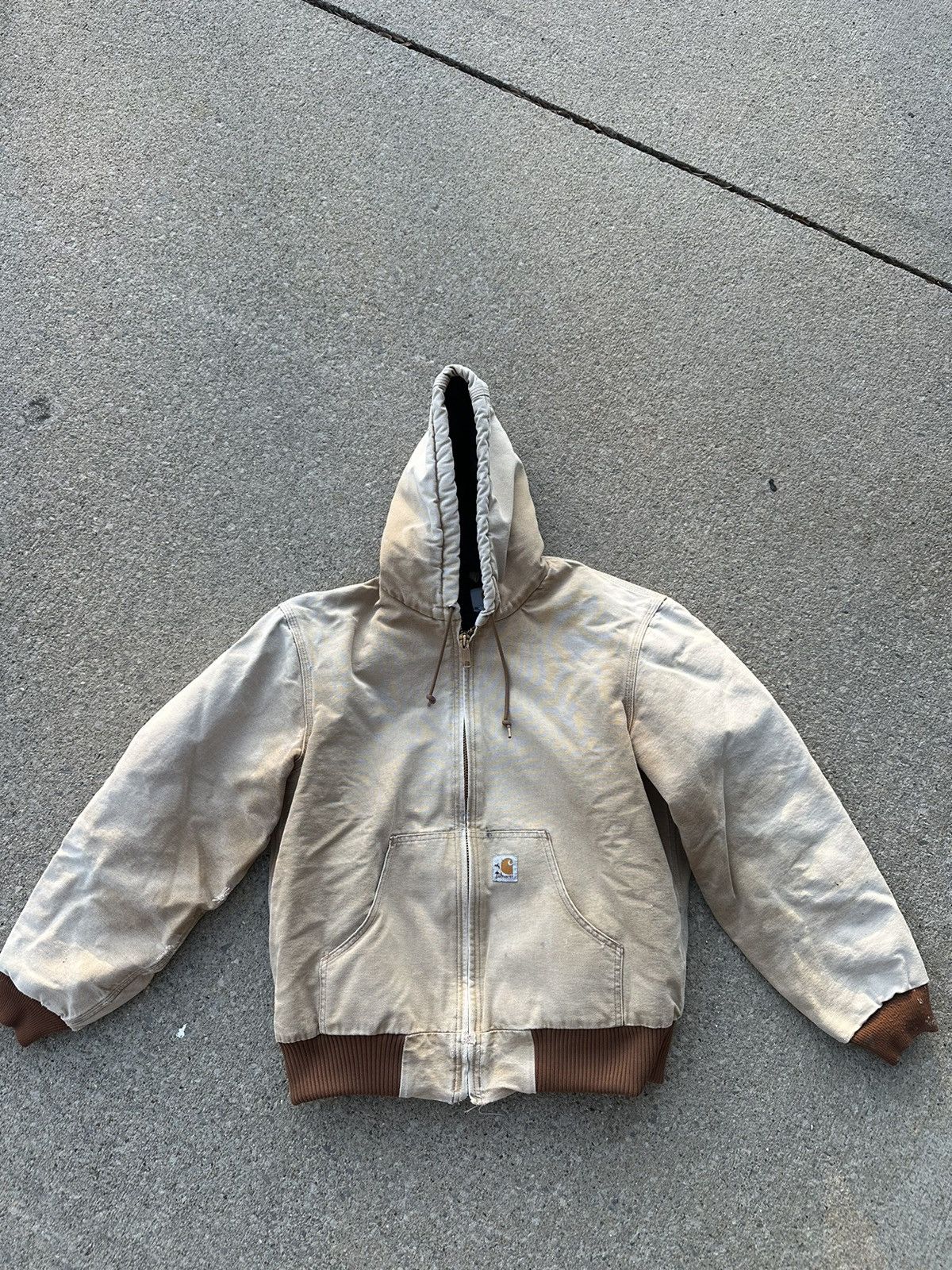 Carhartt Jacket Tan size Medium