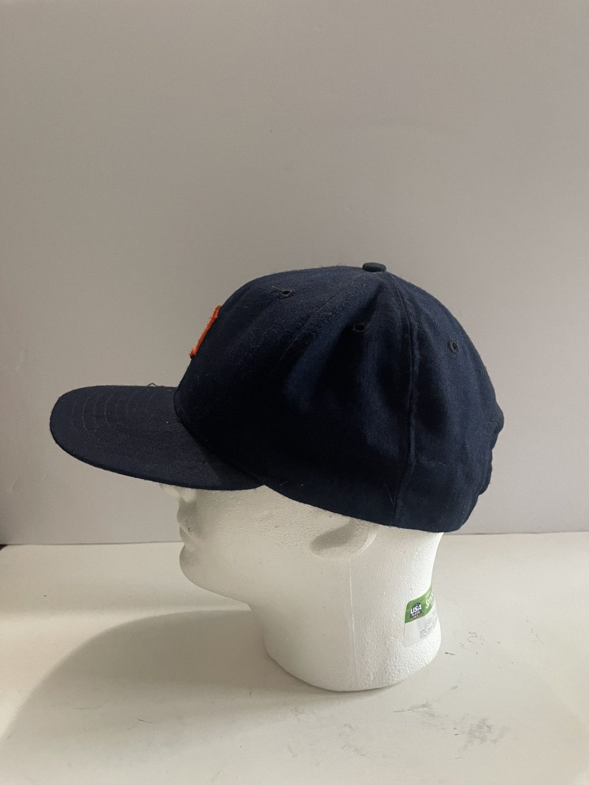 New Era Detroit Tigers Hat Plain Logo New Era Snapback Cap Size ONE SIZE - 4 Thumbnail
