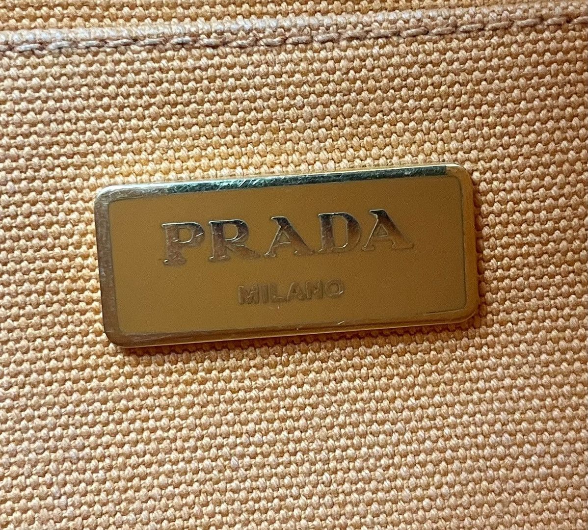 Prada Prada Canapa Handbag Size ONE SIZE - 8 Thumbnail