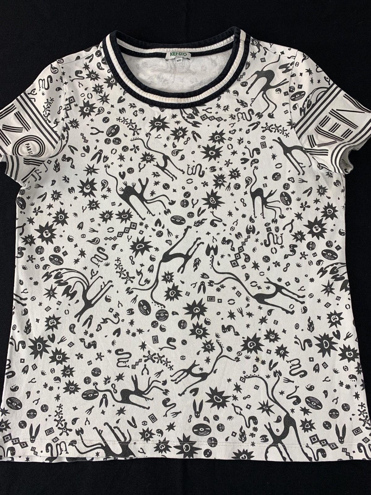 Kenzo Kenzo Paris Ethic Native Design Ovp Printed Tee T-shirt Size US S / EU 44-46 / 1 - 3 Thumbnail