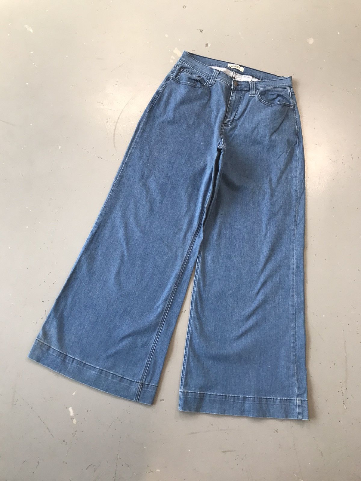 Vintage Vintage Aphrodite flared baggy fit denim Size US 30 / EU 46 - 2 Thumbnail