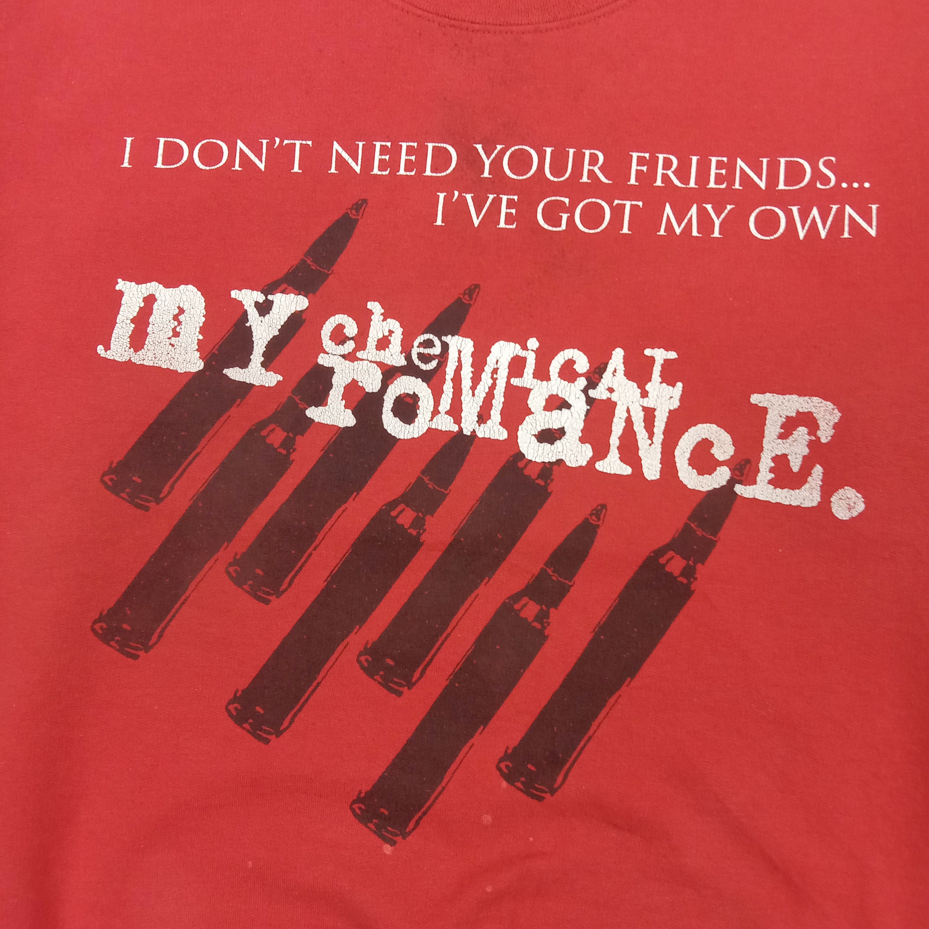Band Tees My Chemical Romance American Emo Band Y2K Sweatshirt C292N24 Size US M / EU 48-50 / 2 - 2 Thumbnail