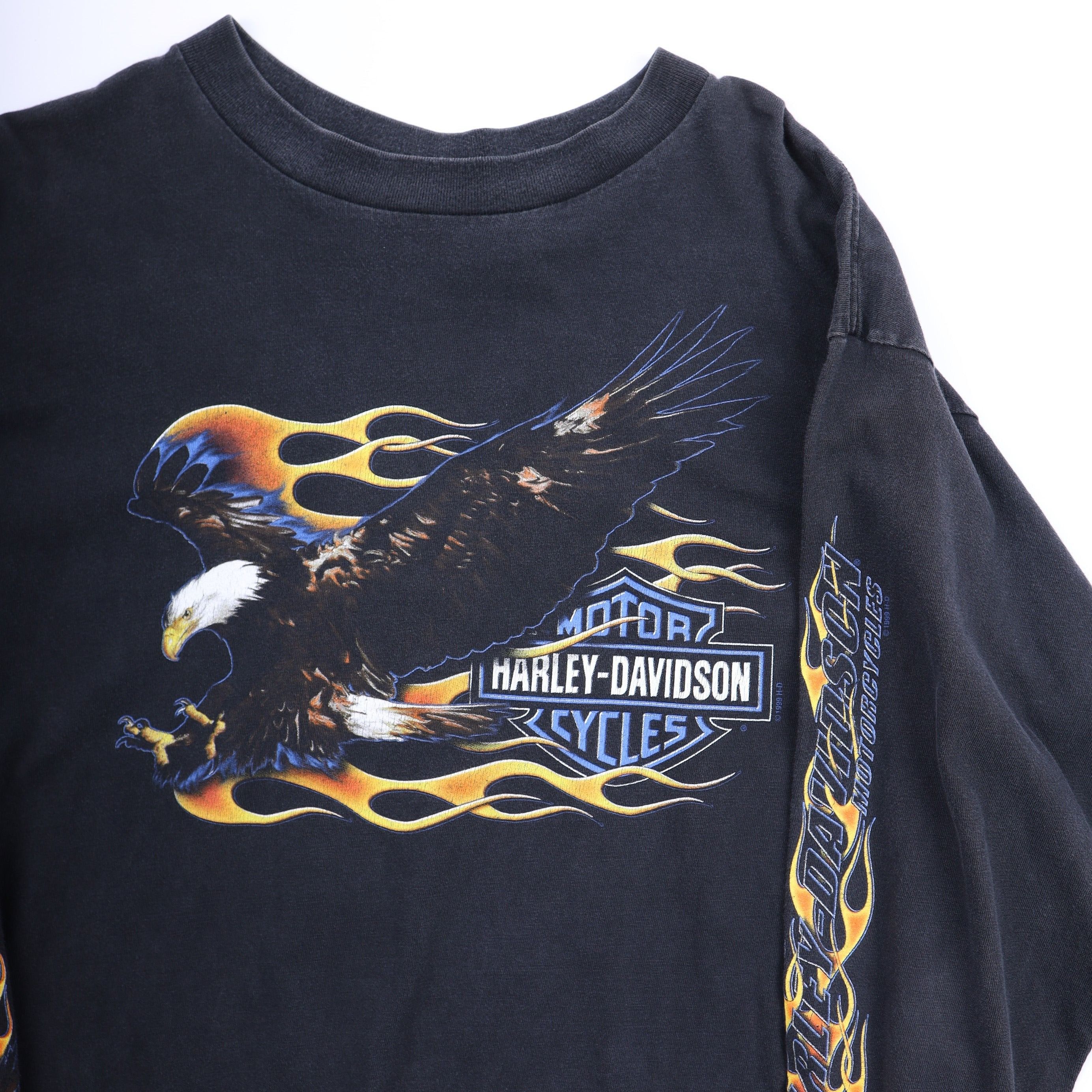 Vintage Harley Davidson Eagle LS Hawaii Size US XL / EU 56 / 4 - 4 Thumbnail