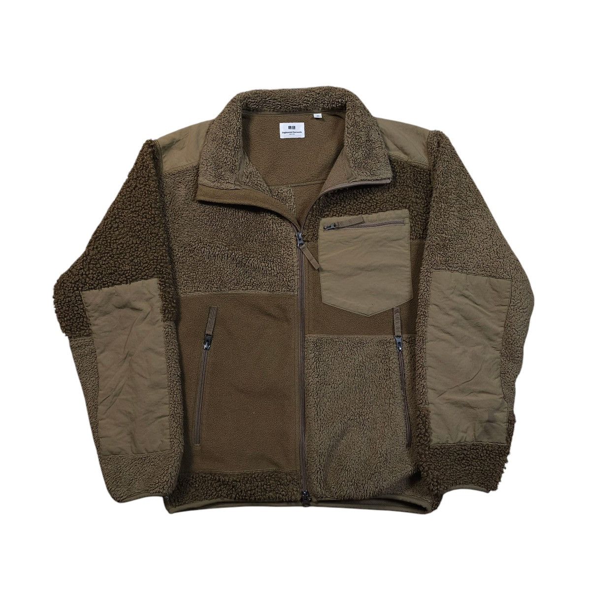 Engineered Garments × Uniqlo UNIQLO X ENGINEERED GARMENTS NEW YORK SHERPA FLEECE JACKET Size US XS / EU 42 / 0 - 1 Thumbnail
