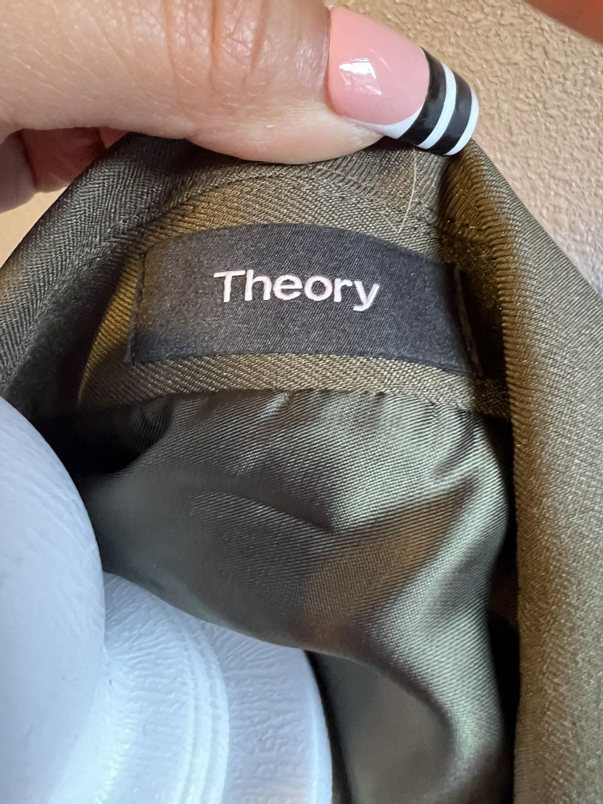 Theory Theory vine green miltary jacket blazer Size XL / US 12-14 / IT 48-50 - 9 Thumbnail