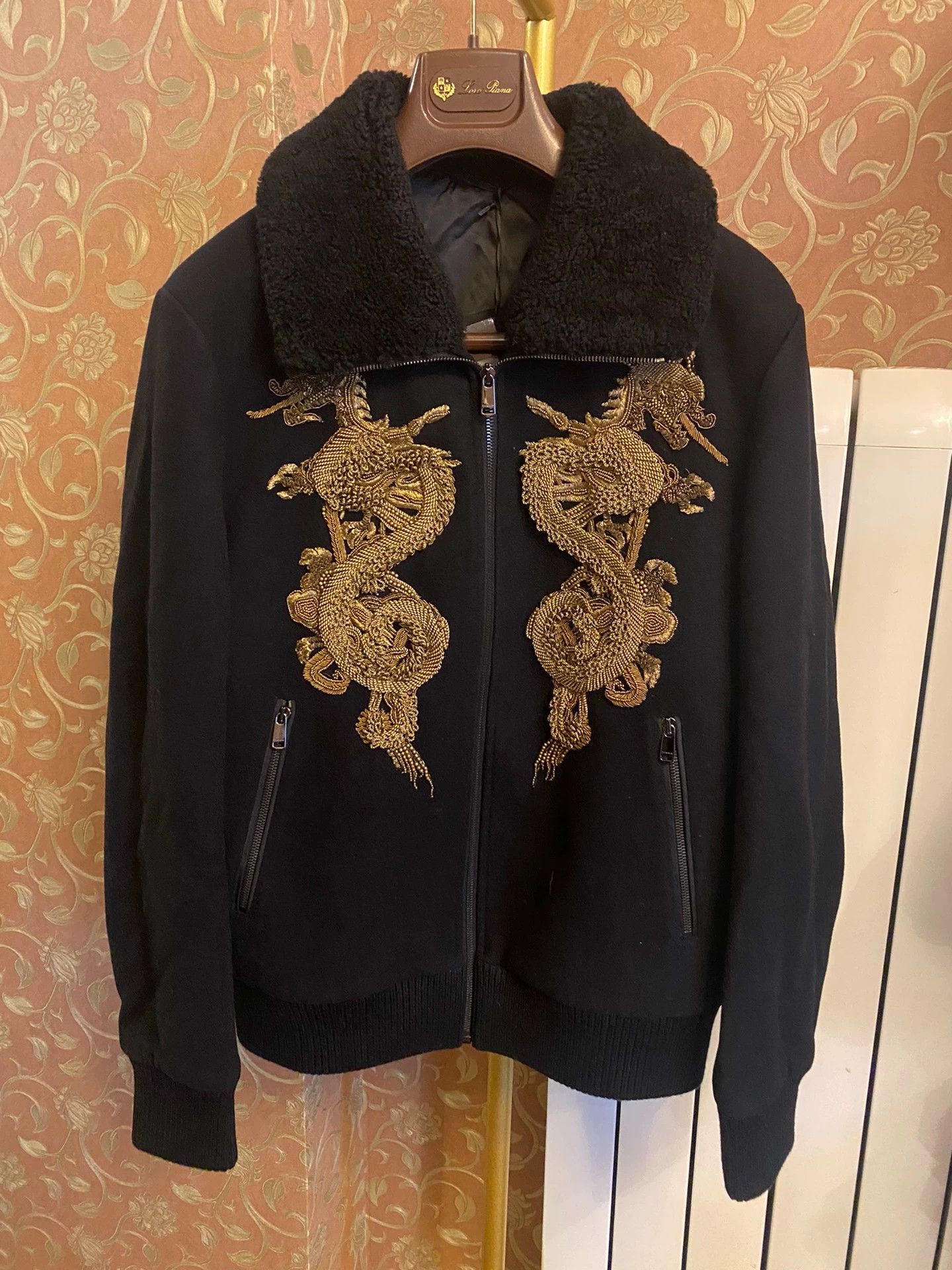 Other DEGAIA Year of the Dragon Cashmere Fur Collar Jacket Size US M / EU 48-50 / 2 - 1 Thumbnail