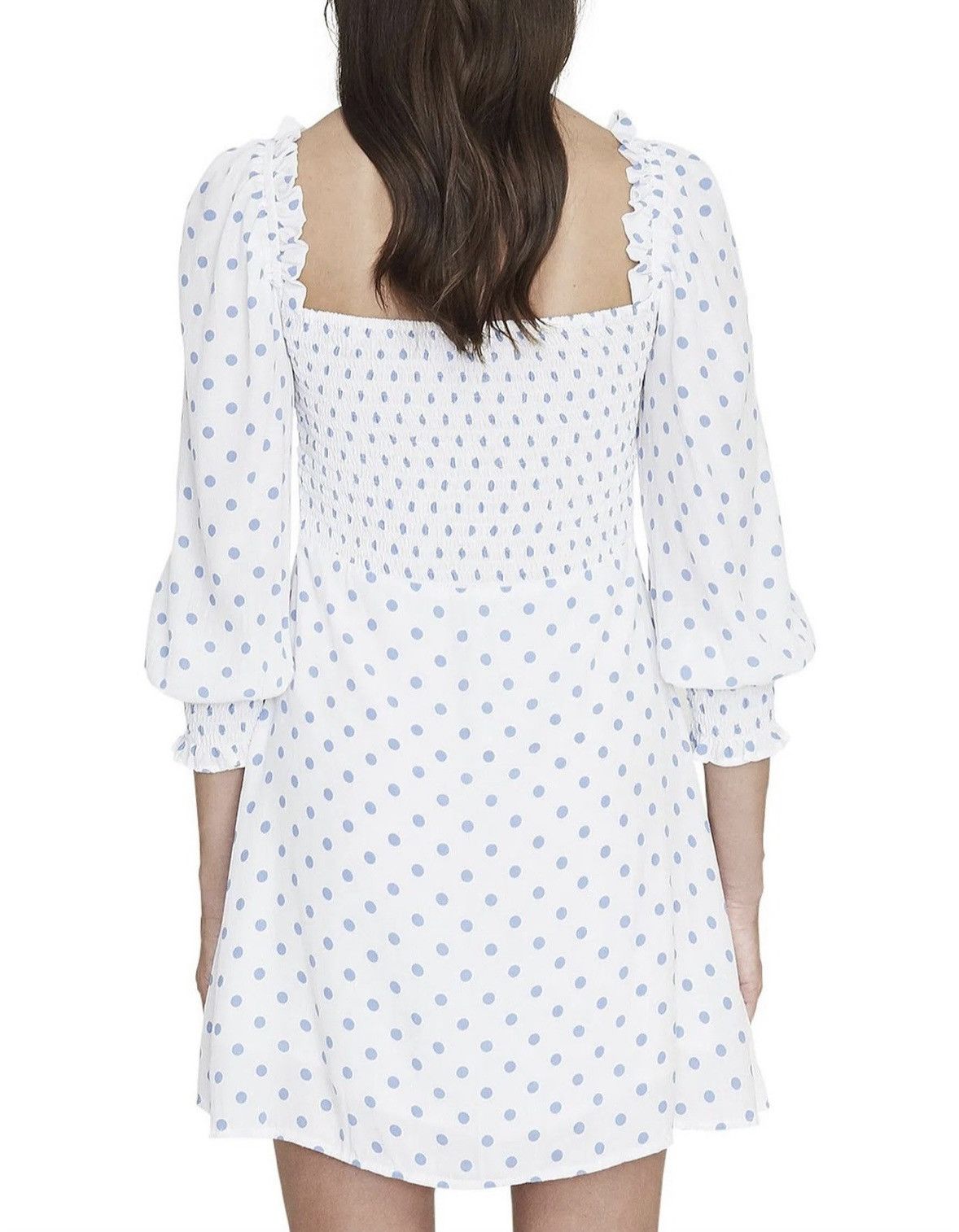 FAITHFULL Faithful the Brand Arianne Mini Dress Maurice Dot Print Size XS / US 0-2 / IT 36-38 - 5 Thumbnail