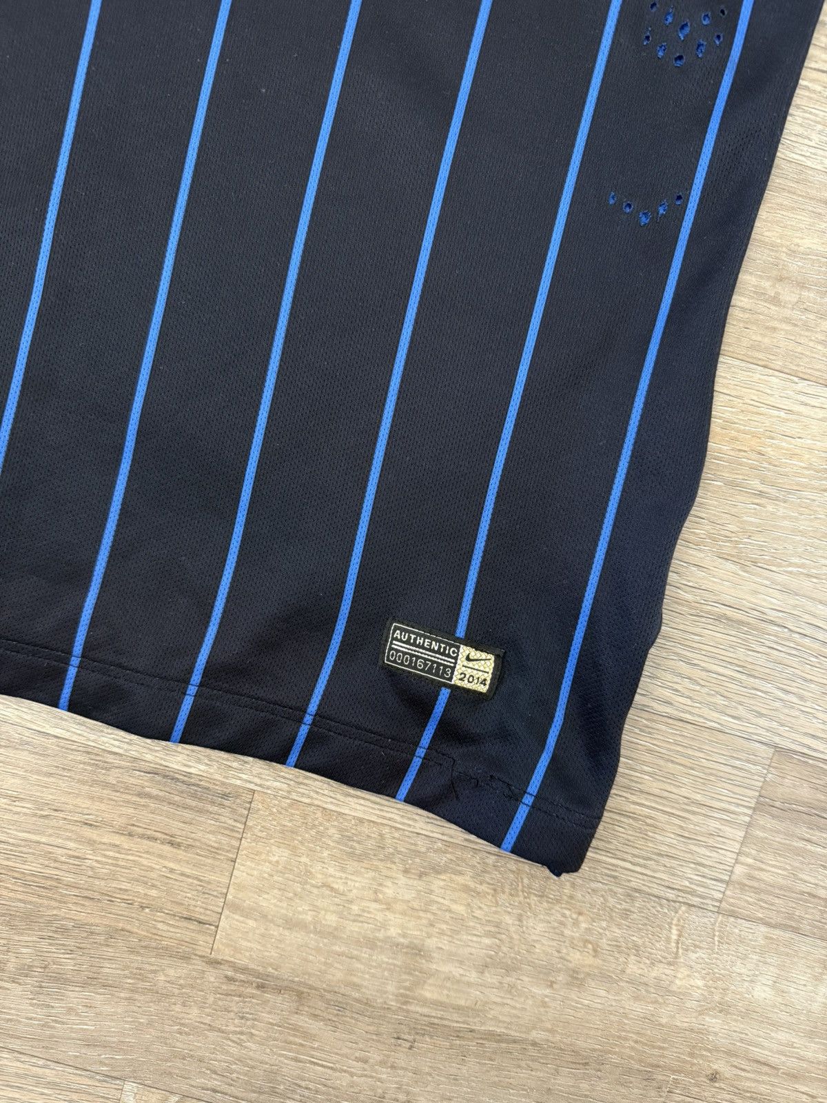 Vintage Inter Milan 2014 Soccer Y2K Bolecore Football Drill Jersey Size US M / EU 48-50 / 2 - 8 Thumbnail