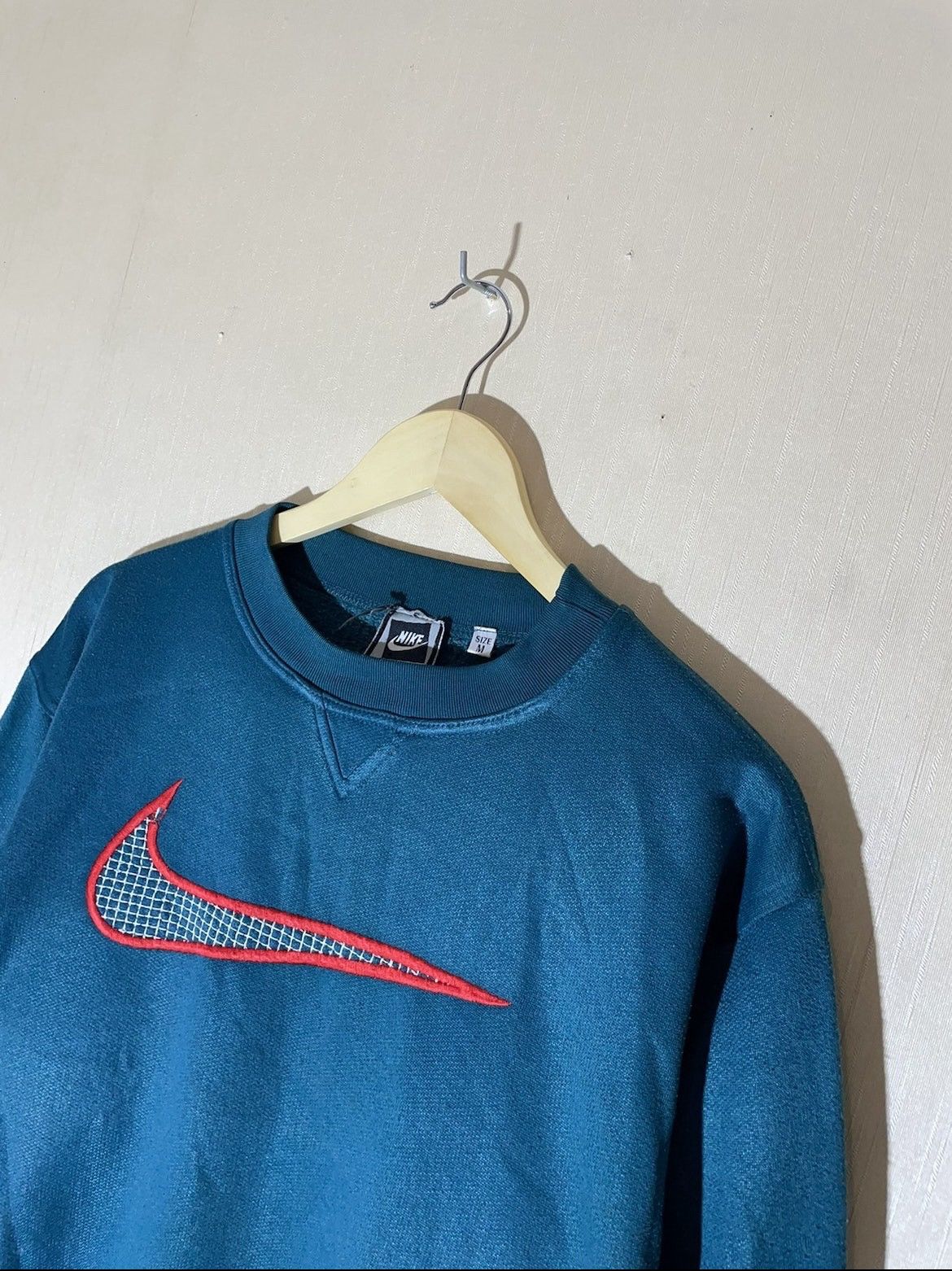 Nike × Vintage Nike vintage y2k sweatshirt 80-90s Size US M / EU 48-50 / 2 - 2 Thumbnail