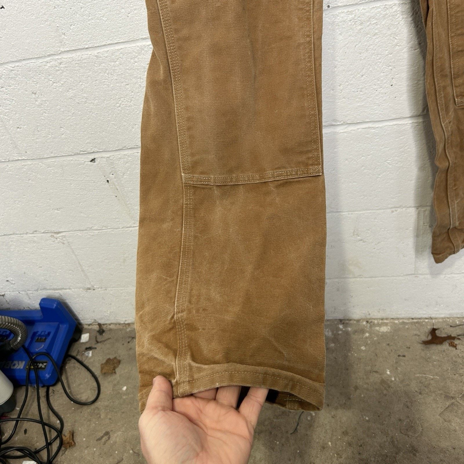 Carhartt Vintage Carhartt Canvas DoubleKnee Pants “Brown” B01 BRN Size US 33 - 5 Thumbnail