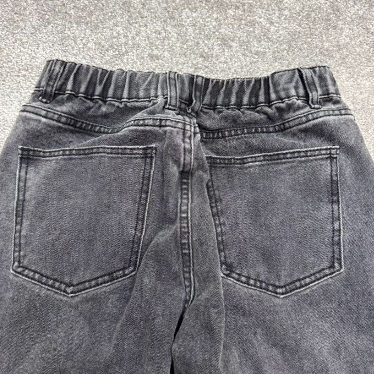 Vintage VINTAGE Adika Denim Jogger Jeans Womens Large High Rise Acid Wash Black Streetwear 90s Size 36" / US 14 / IT 50 - 5 Thumbnail