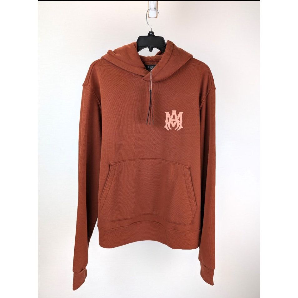 Amiri o1rshd1 MA Core Logo Hoodie in Clay / Peach Size US XL / EU 56 / 4 - 8 Thumbnail