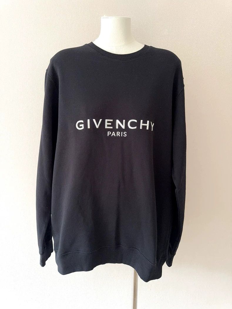 Givenchy Givenchy Black 3D Letter Logo Hoodie Size US S / EU 44-46 / 1 - 1 Thumbnail