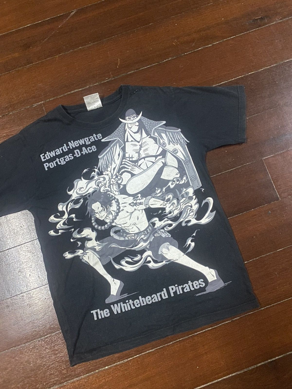 Cartoon Network Rare vintage One Piece Portgas D Ace edward newgate Size US M / EU 48-50 / 2 - 2 Thumbnail