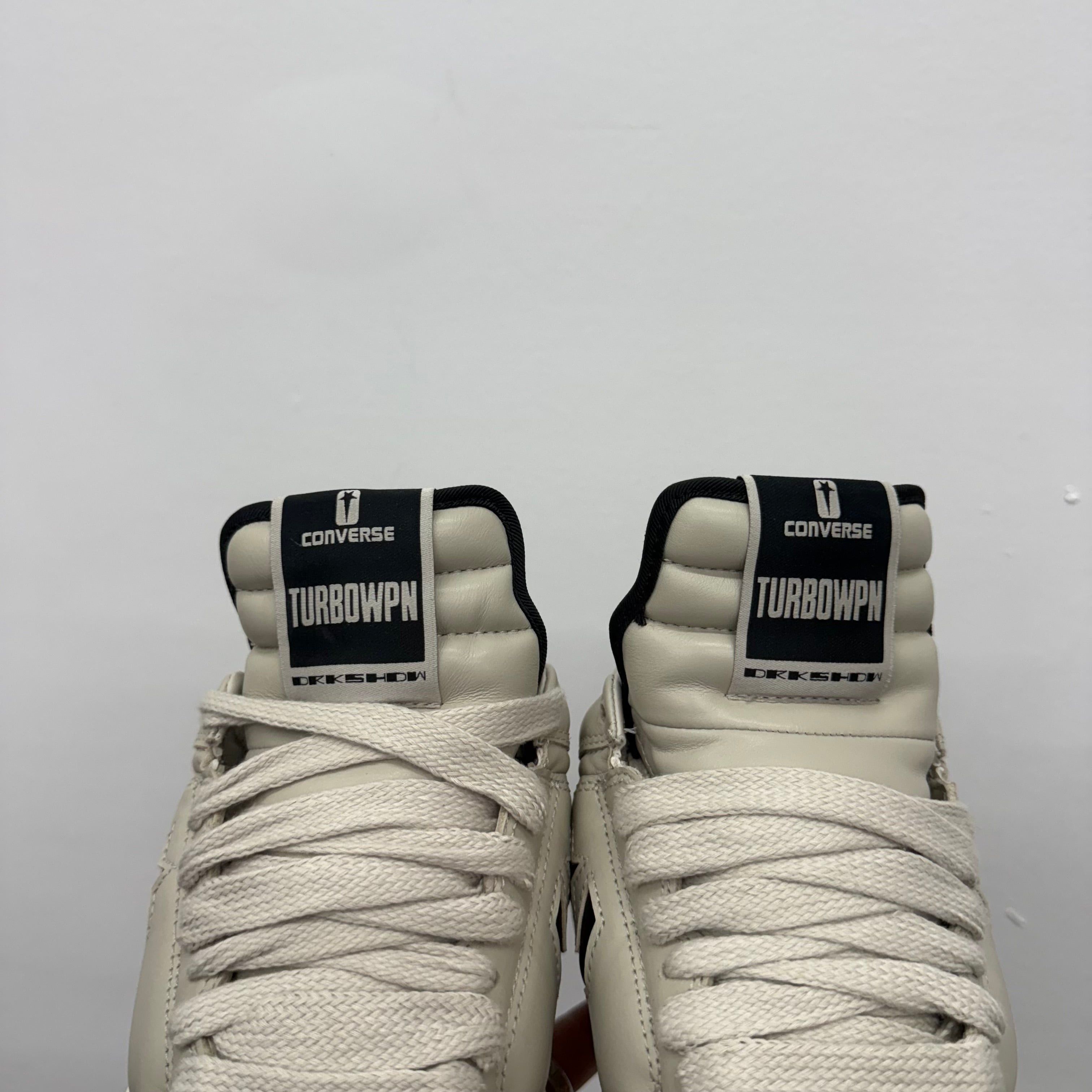 Rick Owens Rick Owens Converse Turbopn White Low - Size 8.5 Size US 8.5 / EU 41-42 - 3 Thumbnail