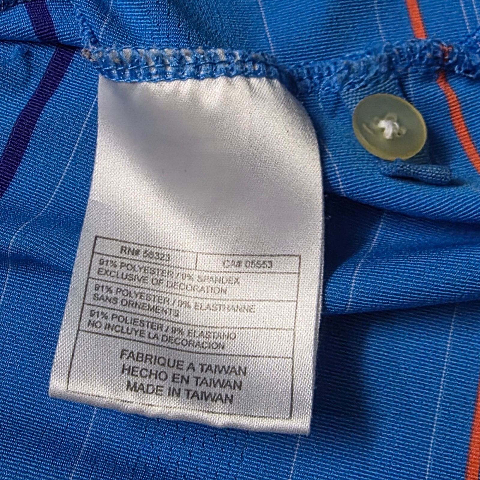 Nike Nike Tour Dri‑Fit Golf Polo Men’s XXL Blue Orange Striped Size US XXL / EU 58 / 5 - 4 Thumbnail