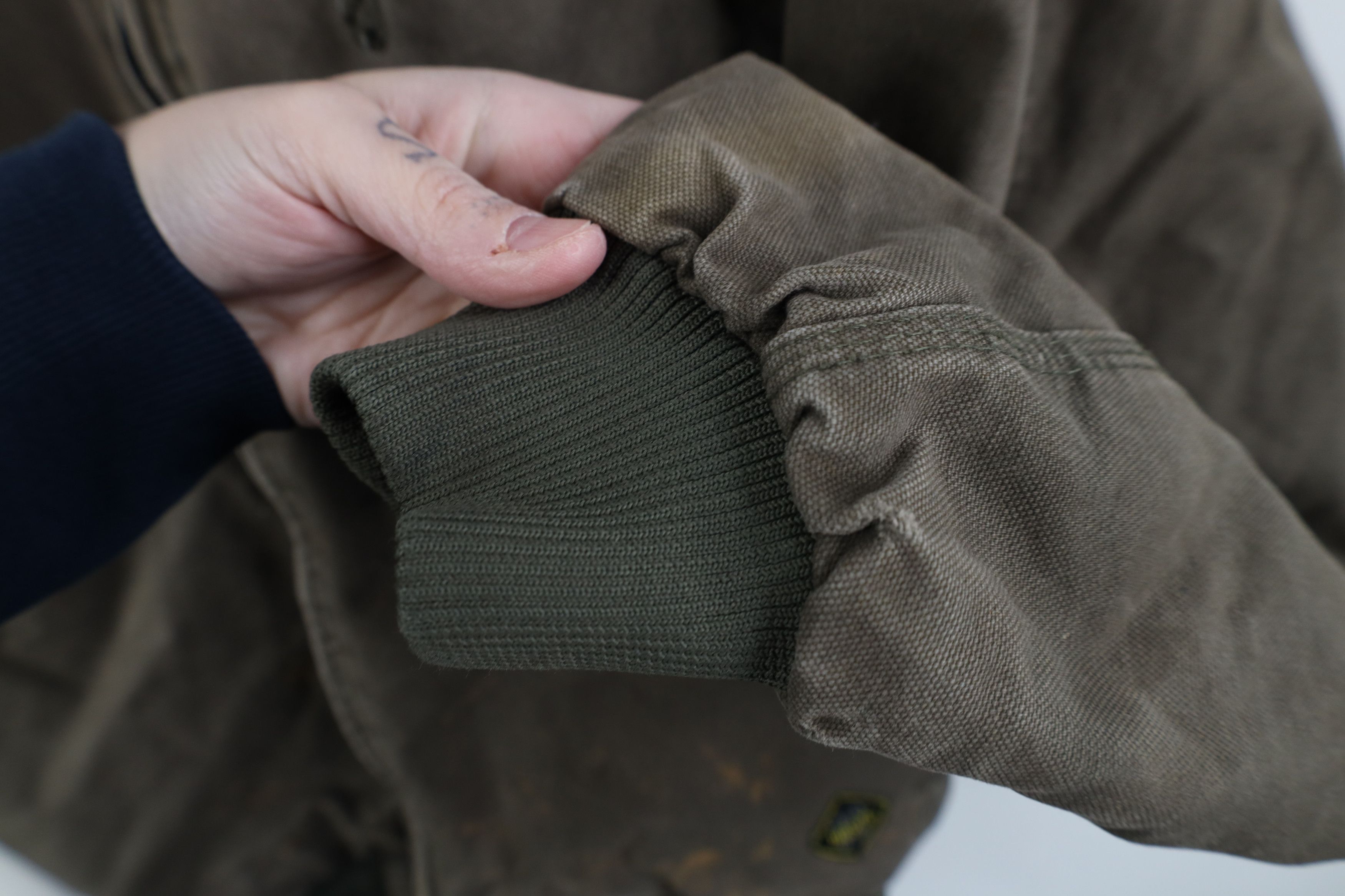 Vintage Vintage Y2K Streetwear Quilted Canvas Hooded Jacket Green Size US M / EU 48-50 / 2 - 7 Thumbnail