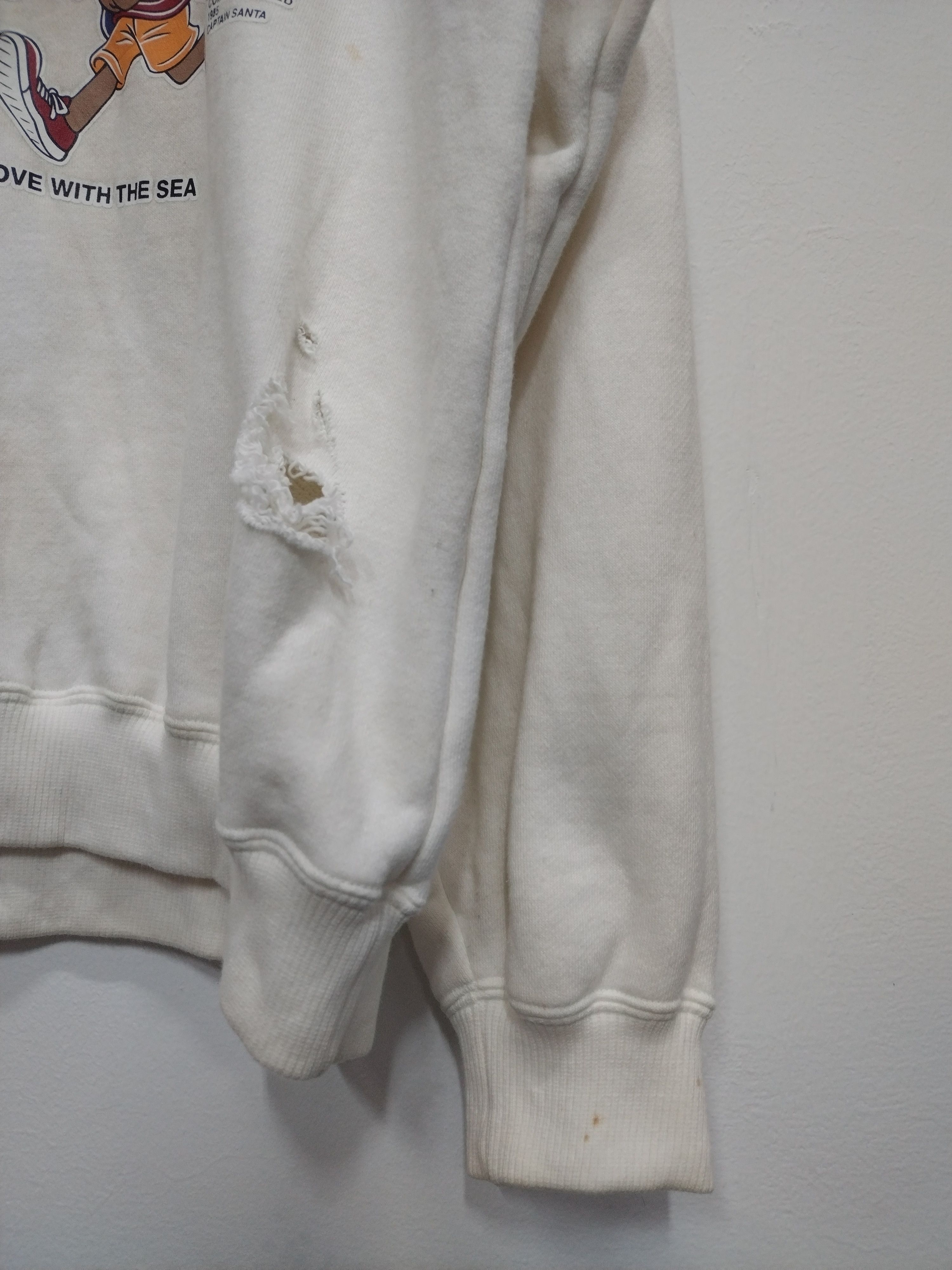 Captain Santors × If Six Was Nine × Vintage Rare Captain Santa Quadruplicate Printed Series Sweatshirt Size US M / EU 48-50 / 2 - 9 Thumbnail