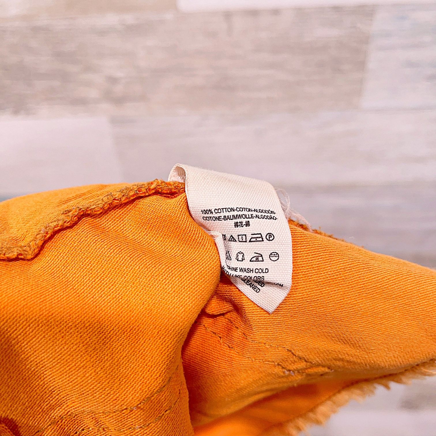 Free People Free People 3" Cut Off Utility Mini Shorts Orange Mid Rise 4 Size 27" / US 4 / IT 40 - 5 Thumbnail