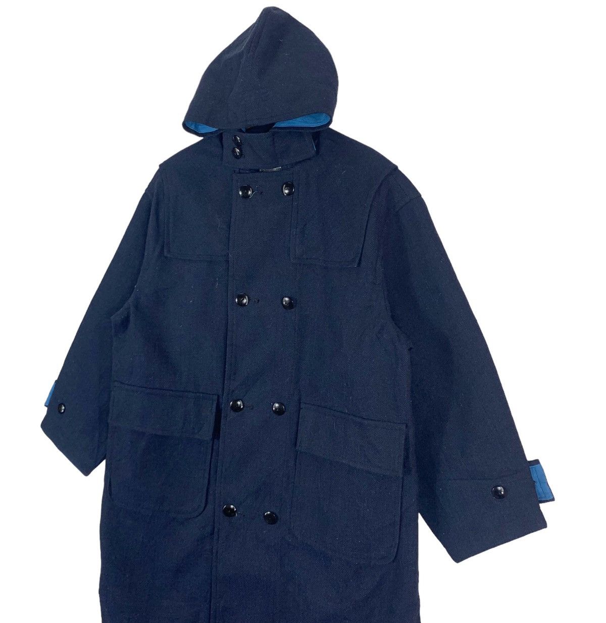 Japanese Brand × Vintage VINTAGE RNA DUFFLE COAT HOODIE JACKET Size US M / EU 48-50 / 2 - 2 Thumbnail