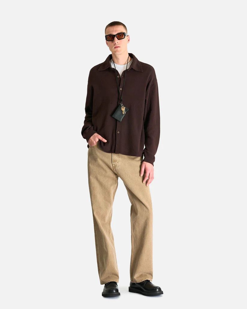 Our Legacy o1s1v1r1oon0825 Recovery Shirt in Deep Brown Size US L / EU 52-54 / 3 - 5 Thumbnail