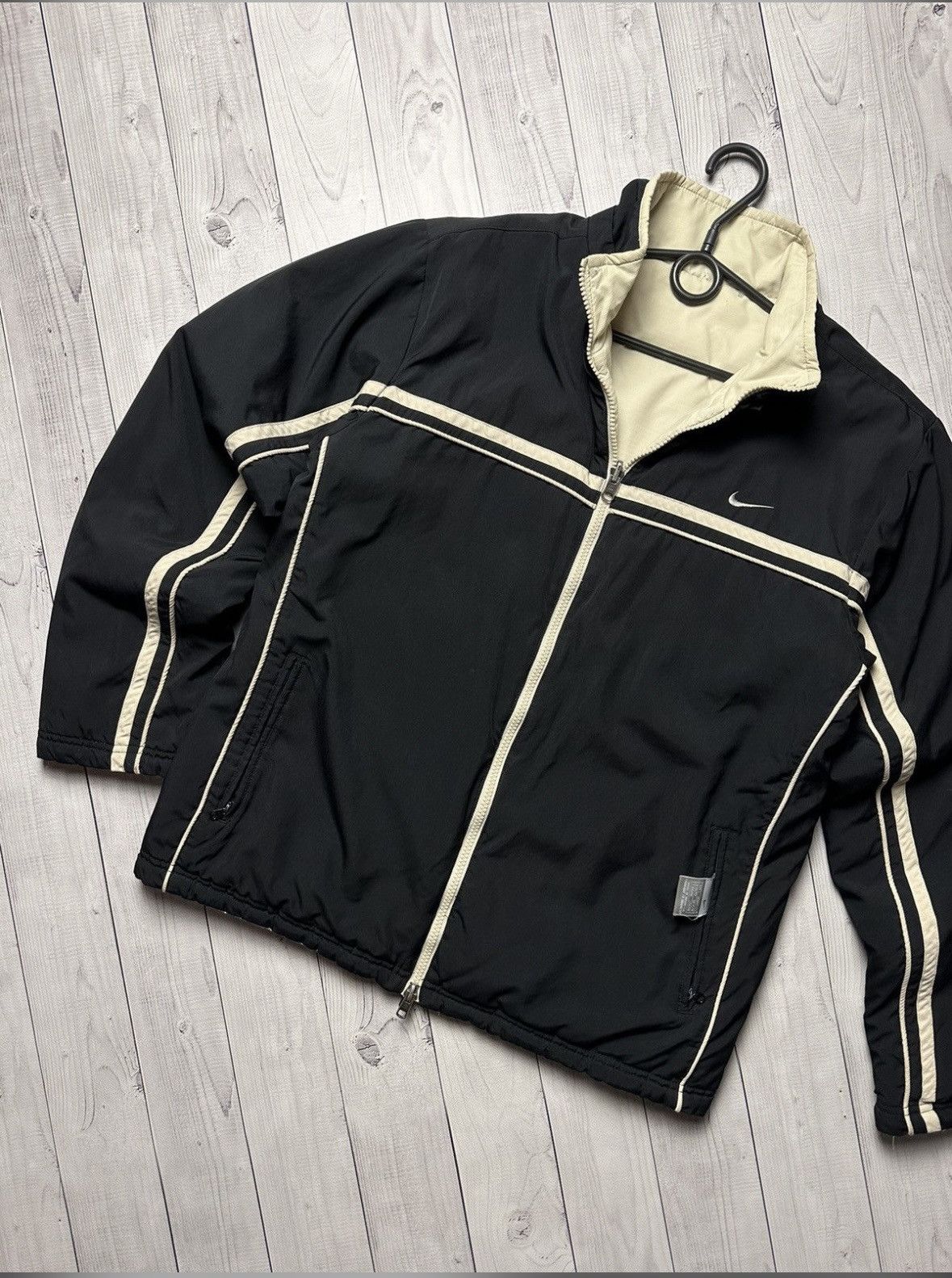 Other Vintage Nike logo jacket reversible size S rare Size US S / EU 44-46 / 1 - 2 Thumbnail