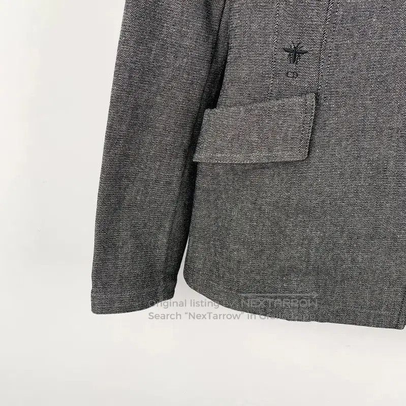 Dior Dior Gray Cotton Women's Jacket XS Size . Size XS / US 0-2 / IT 36-38 - 4 Thumbnail