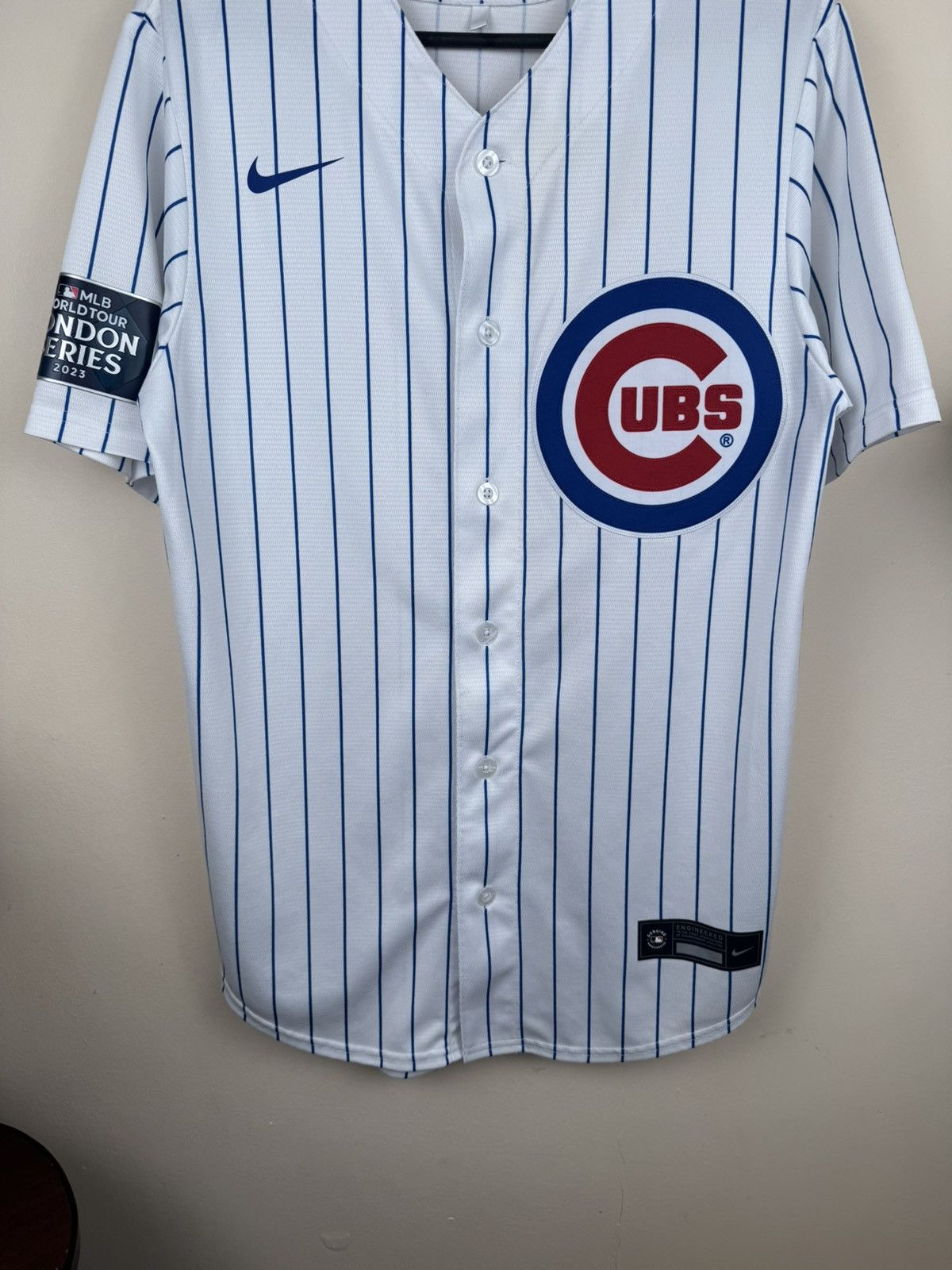 Nike Nike Chicago Cubs Home Pinstripe MLB Baseball Jersey Men’s S Size US S / EU 44-46 / 1 - 6 Thumbnail
