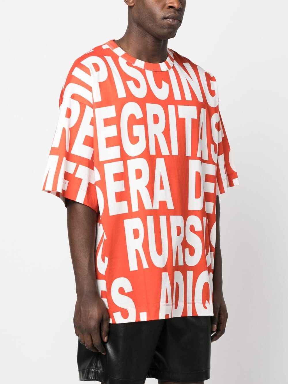 Dries Van Noten Hein Oversize Letter Print T-Shirt Size US L / EU 52-54 / 3 - 2 Thumbnail