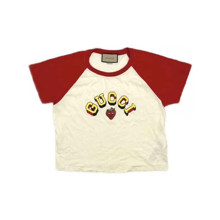 Gucci Gucci Logo Print Short Sleeve T-Shirt-2507 Size L / US 10 / IT 46 - 2 Thumbnail