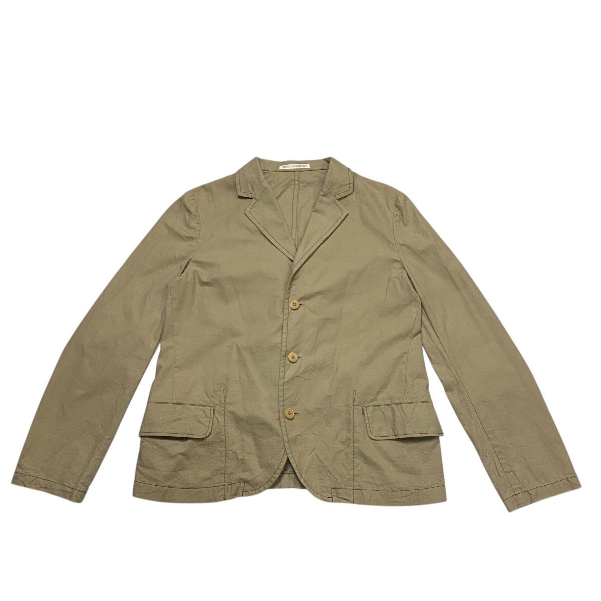 Yohji Yamamoto Yohji Yamamoto cotton twill jap jacket Size US M / EU 48-50 / 2 - 1 Thumbnail