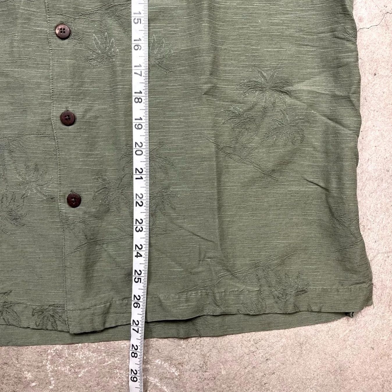 Vintage Vintage Silk Camp Collar Loop Green Button Up Shirt Medium - Vintage Havana Jack Cafe Size US M / EU 48-50 / 2 - 4 Thumbnail