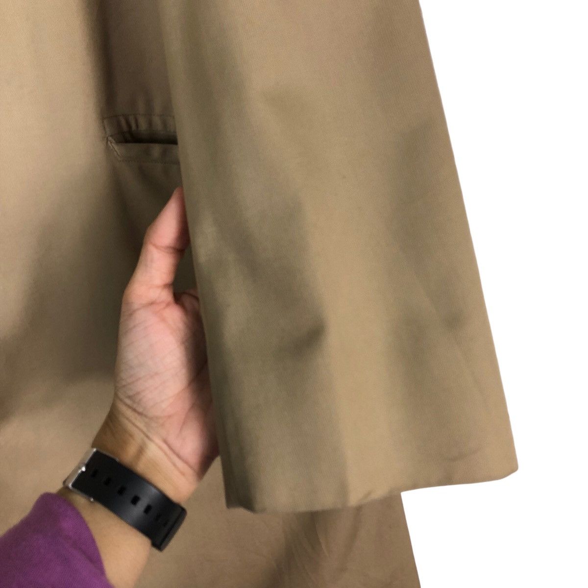 Burberry 🔥Vintage Burberrys London England Long Jacket Nova Check Size US M / EU 48-50 / 2 - 15 Thumbnail