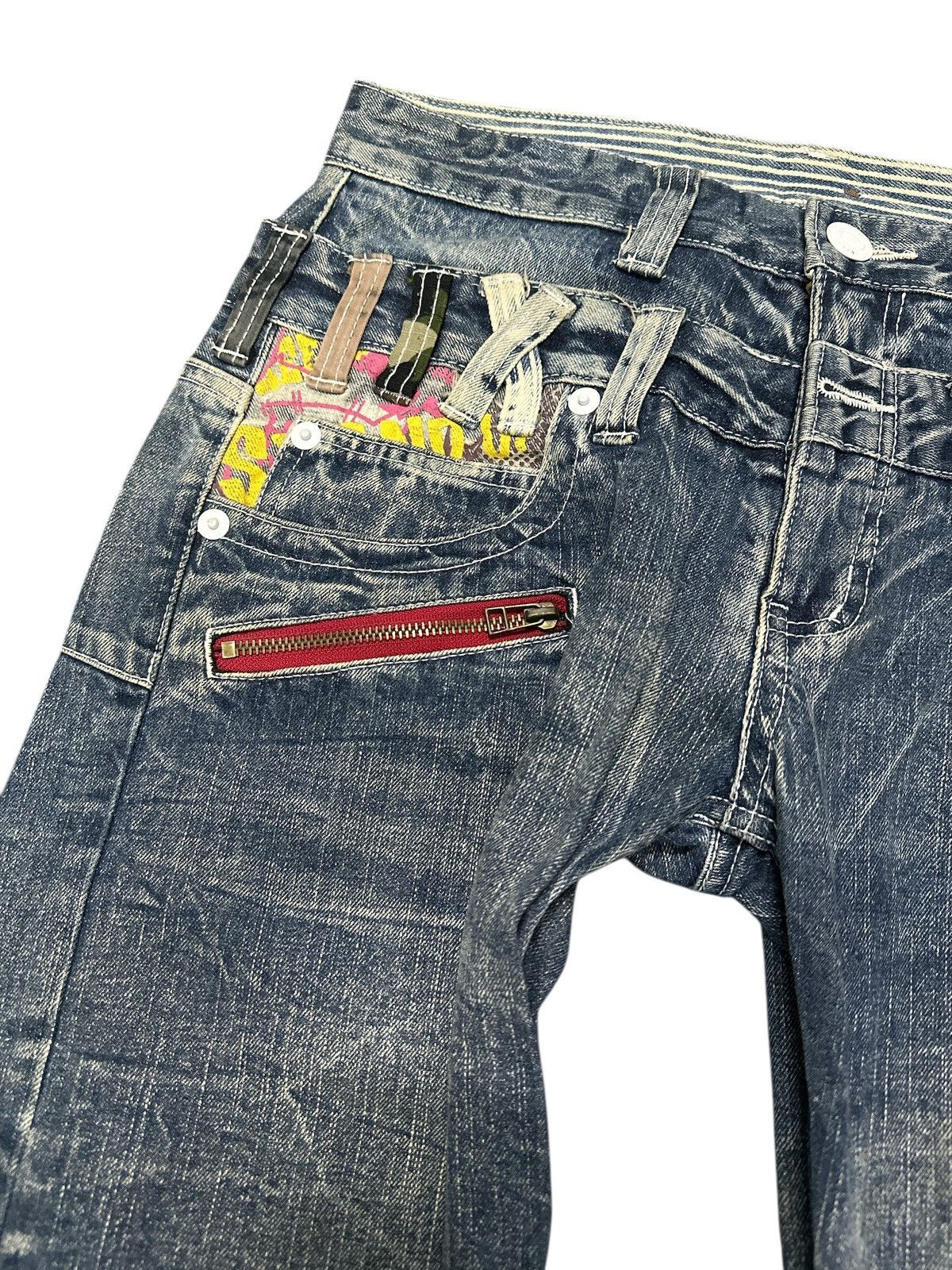 Kapital Double Waist With Branded Double Focus HoneyComb. Size US 32 / EU 48 - 10 Thumbnail