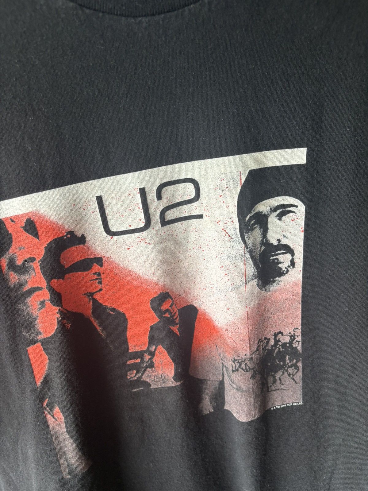 Band Tees 2001 U2 Tour T-shirt Size US XXL / EU 58 / 5 - 3 Thumbnail